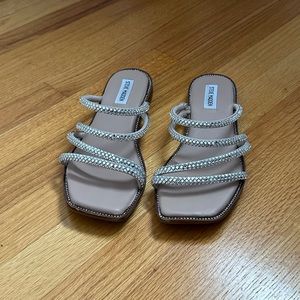 Steve Madden rhinestone sandals